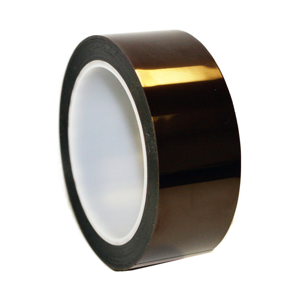 2 Mil Kapton Tape (Polyimide), 1 1/2" x 36 yds, 2 Mil Kapton Tapes- Tapes Master