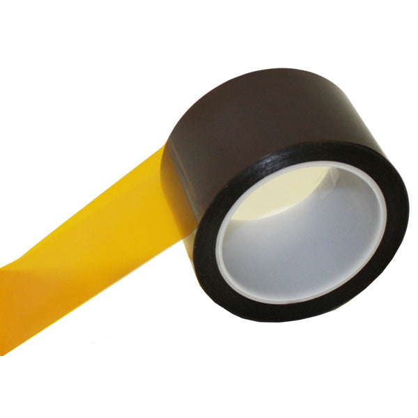2 1/2" X 36 Yds, 1 Mil Polyimide Tape - Polyimide High Temperature Heat Resistant Tape with Silicone Adhesive - No Residue