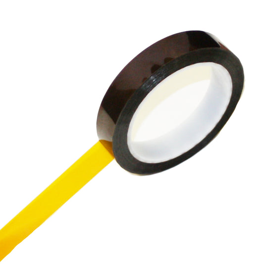 Polyimide Tape from Tapes Master is a high-quality, high-temperature resistant tape that is ideal for a variety of applications. It is made of polyimide film with a silicone adhesive, making it heat resistant, flame retardant, and weatherproof. It is also ideal for electrical insulation and bonding, and it leaves no residue after peeling off.