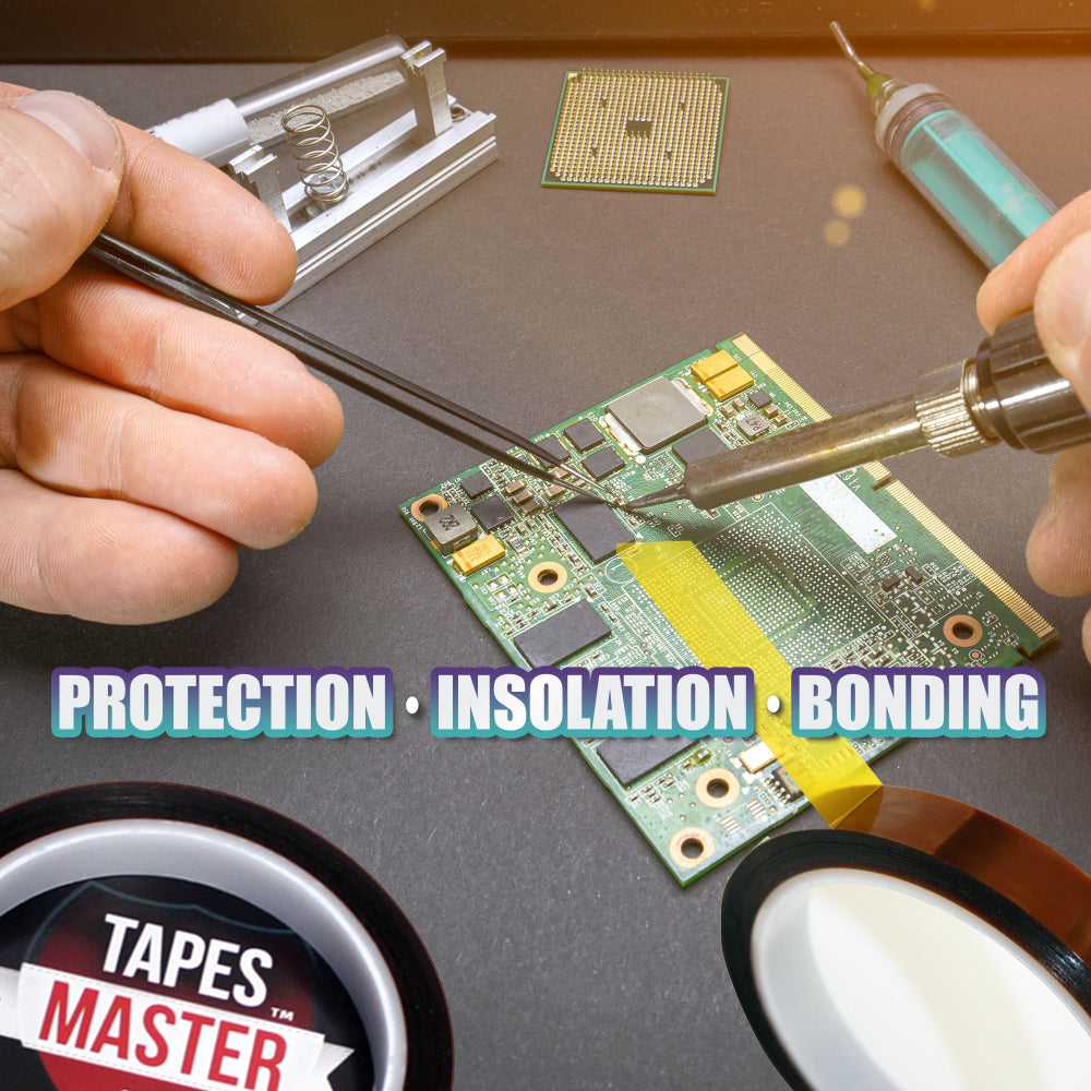 Protection, Insolation and Bonding:
Protection of gold fingers: of printed circuit boards during wave solder or solder dip process. Insulation and Bonding for electrical switches, motor, lithium battery under Grade H.