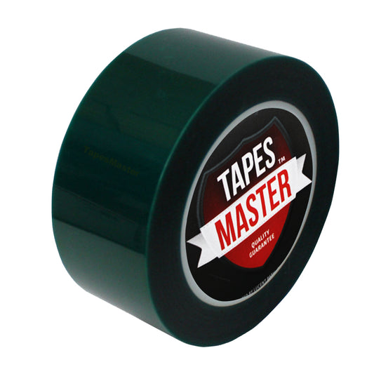 2" x 72 yds - 2 Mil Green Powder Coating Masking Tape - High Temperature, Green Powder Coating Tapes- Tapes Master