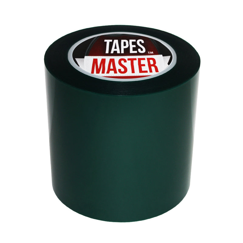 5" x 72 yds - 2 Mil Green Powder Coating Masking Tape - High Temperature, Green Powder Coating Tapes- Tapes Master